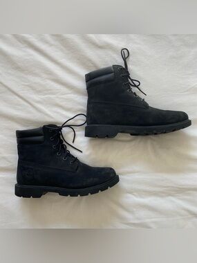 Women’s Black Timberland Boots Size 9/EU 40